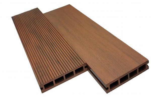 Террасная доска из ДПК WOODVEX Select в цвете Палисандр купить в Новосибирске