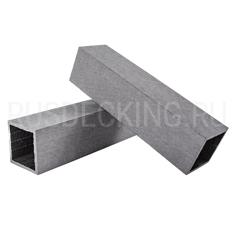 Столб ограждения RusDecking Unodeck Серый купить в Новосибирске