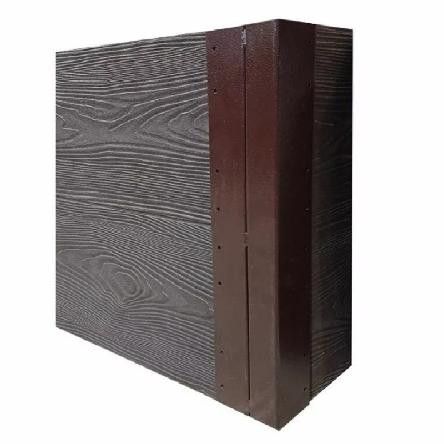 Доска для грядок NauticPrime EstheticWood 3D в цвете Венге, размер 445х35х2950 мм купить в Новосибирске