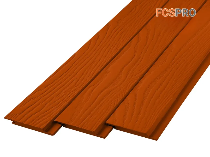 Фиброцементный сайдинг FCSPRO Click Shtil F32 (Бурая земля) купить в Новосибирске