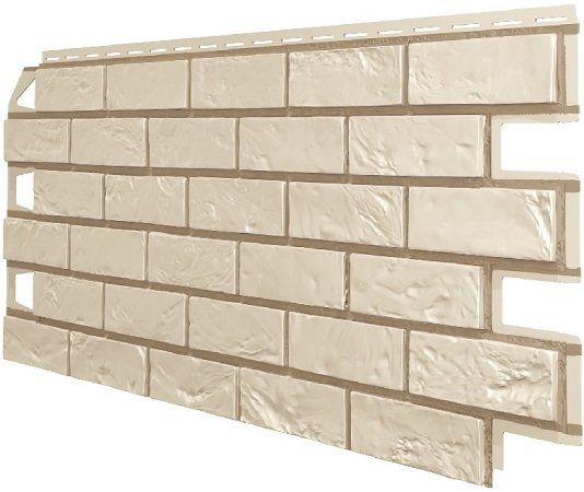 Фасадная панель VOX Vilo Brick Цвет слоновой кости купить в Новосибирске