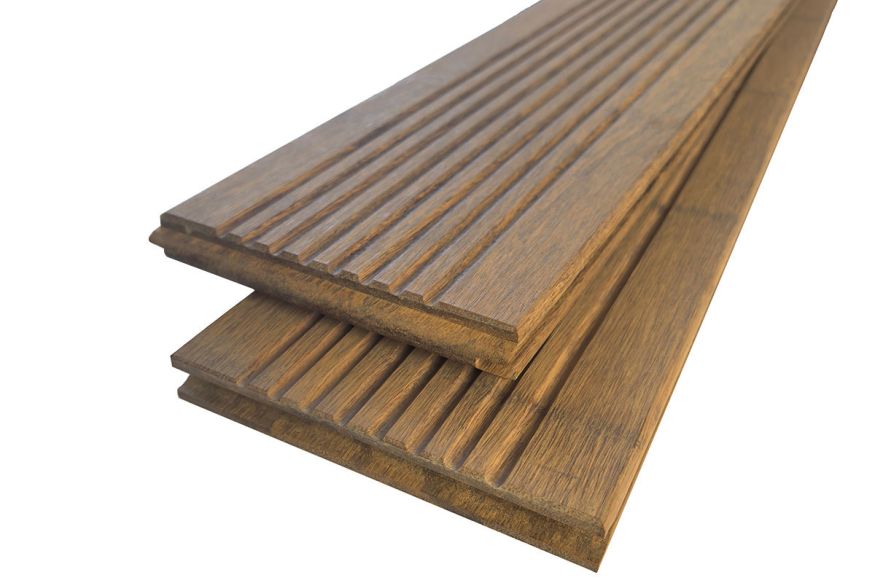 Террасная доска Holzhof, NauticPrime Бамбук / Bamboo, Натуральный купить в Новосибирске