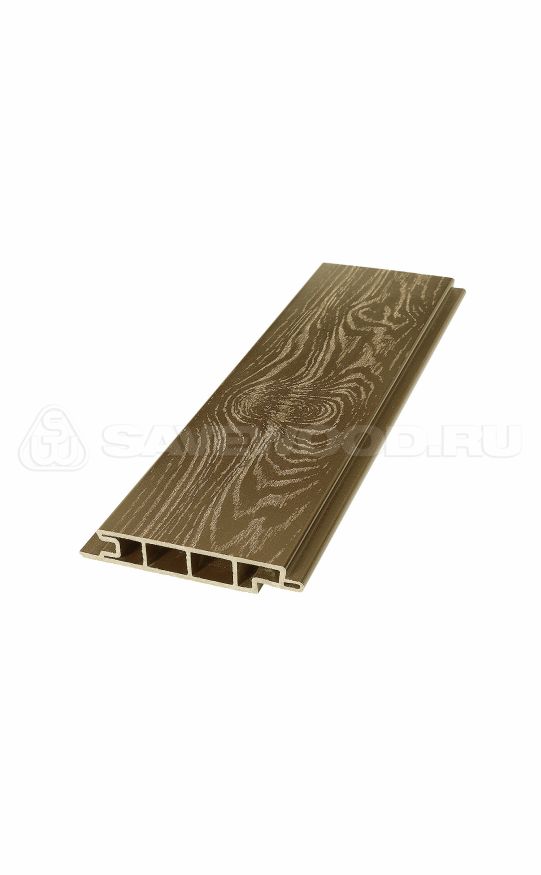 Террасная доска ДПК SaveWood, SW Padus (T), Тик купить в Новосибирске