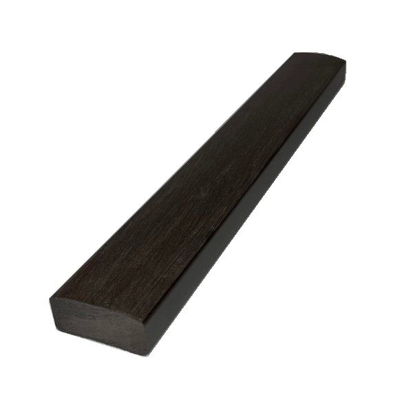 Лавочный брус Ecodecking Некст полнотелый брашированный, Венге купить в Новосибирске