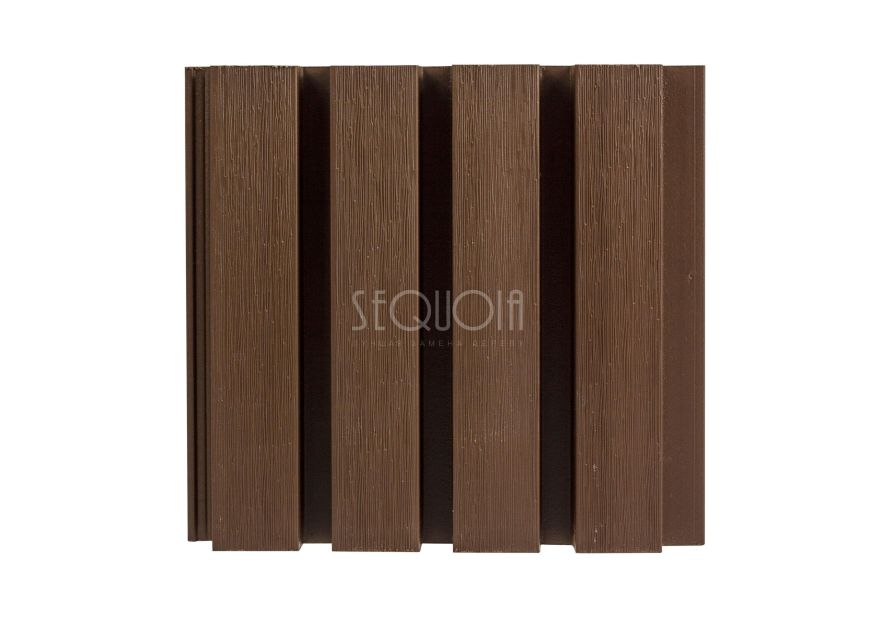 Доска фасадная SEQUOIA co-extrusion Коричневая купить в Новосибирске