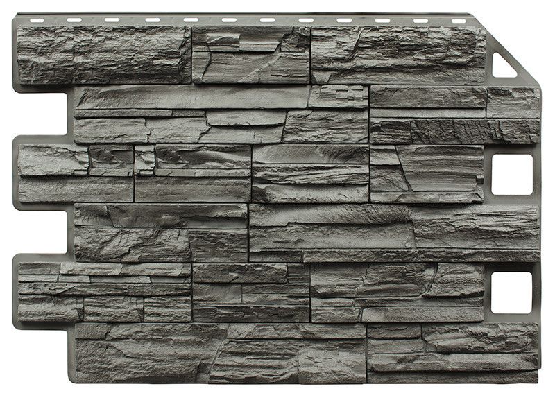 Фасадная панель Royal Stone, Скалистый камень, Квебек купить в Новосибирске