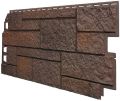 Фасадная панель VOX Sandstone (Сандстоун) в темно-коричневом цвете купить в Новосибирске