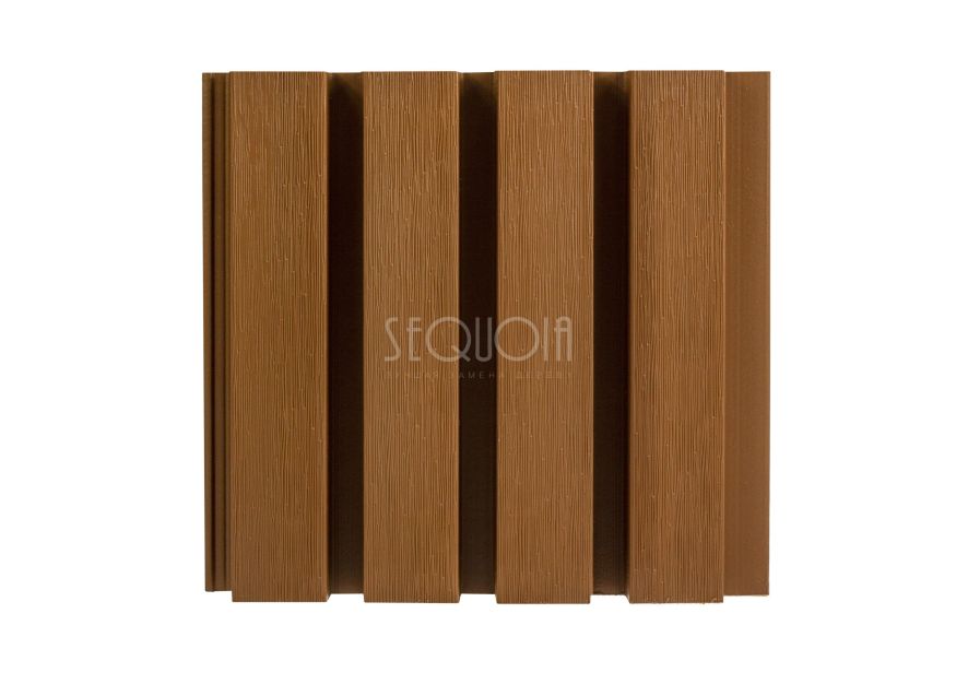 Доска фасадная SEQUOIA co-extrusion Светло-коричневая купить в Новосибирске