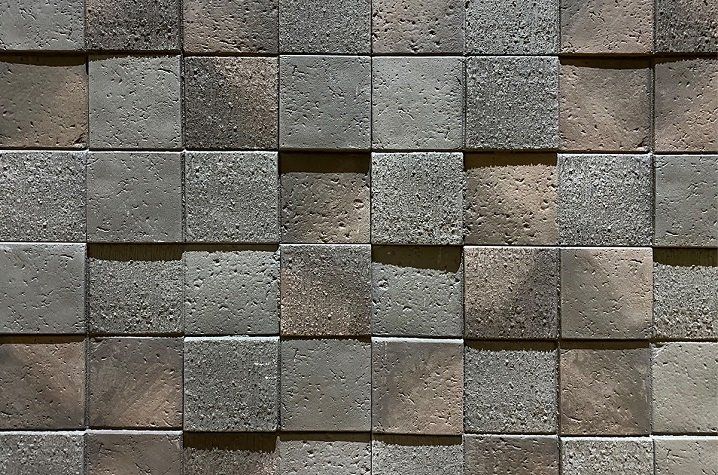 Фиброцементные панели КАНЬОН 3D мозаика - 45 купить в Новосибирске