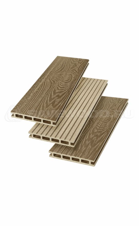 Террасная доска ДПК SaveWood, SW Carpinus (T), Тик купить в Новосибирске
