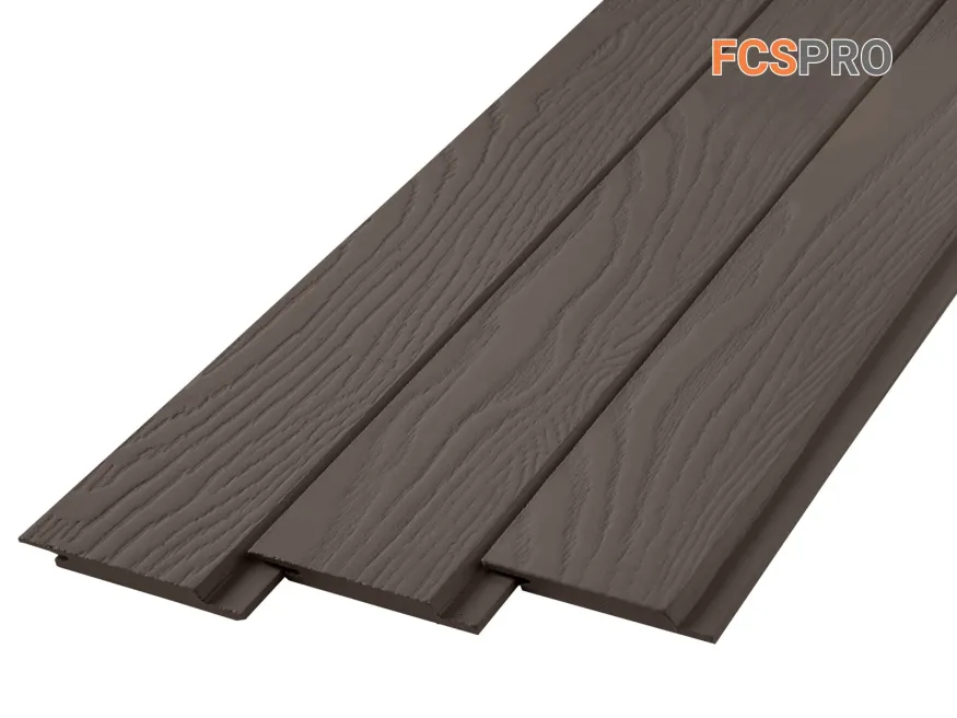 Фиброцементный сайдинг FCSPRO Click Shtil F55 (Кремовая глина) купить в Новосибирске