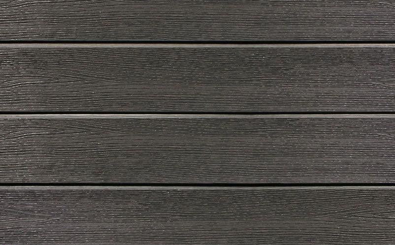 Доска Ромбус 3D ДПК Outdoor STORM BLACK черного цвета купить в Новосибирске