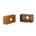 Комплект крепления перил прямое RusDecking Unodeck Орех купить в Новосибирске