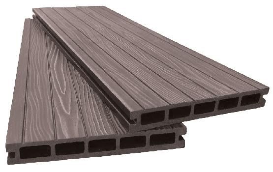 Террасная доска ДПК 3D AYTECHPLAS 160x22 шоколадная купить в Новосибирске