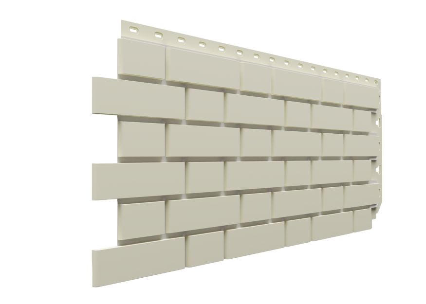 Фасадные панели Docke, Standard, Flemish (Флемиш) Молочный купить в Новосибирске