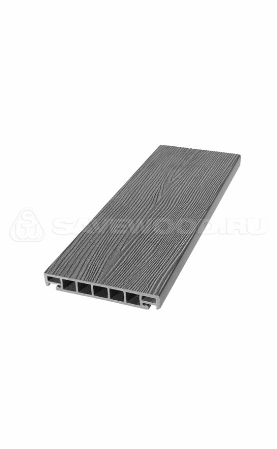 Террасная доска ДПК SaveWood, SW Salix (S) (R), Пепельный купить в Новосибирске