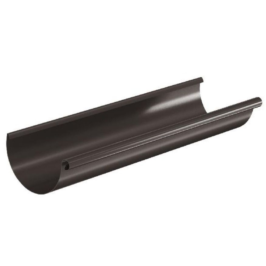 Водосточный желоб Aquasystem RR 32, тёмно-коричневый, длина 3.00 м, размер 150/100. купить в Новосибирске