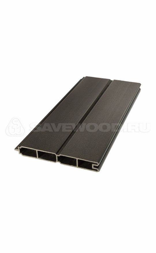 Забор из ДПК Savewood, SW Agger глянцевый, Темно-коричневый купить в Новосибирске