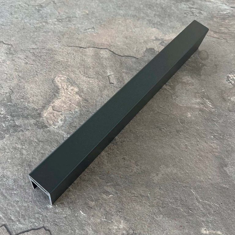 Алюминиевый П-профиль EasyDecking Черное дерево купить в Новосибирске