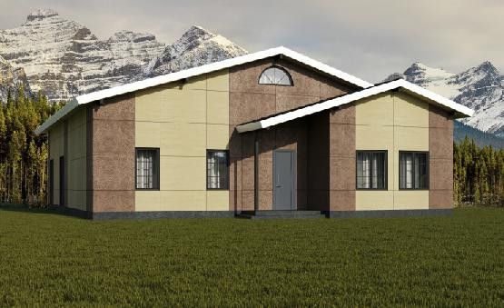 Фиброцементный сайдинг Roofas Board Stone Базальтовый купить в Новосибирске