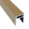 Алюминиевый П-профиль EasyDecking Дуб купить в Новосибирске