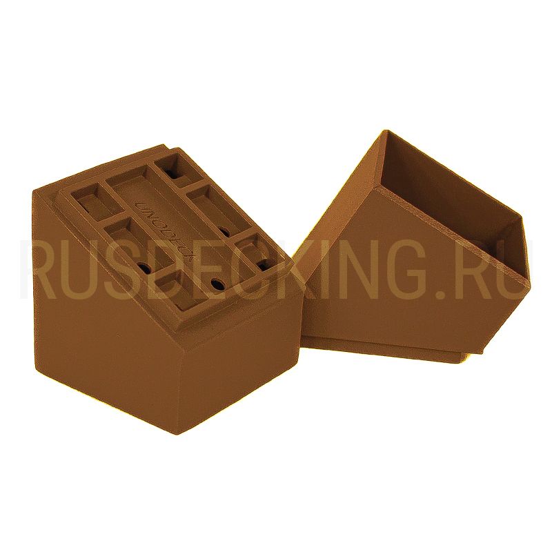 Крепление балясины наклонное RusDecking Unodeck Орех купить в Новосибирске
