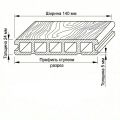 Террасная доска ДПК GardenParkett Табула, Графит купить в Новосибирске