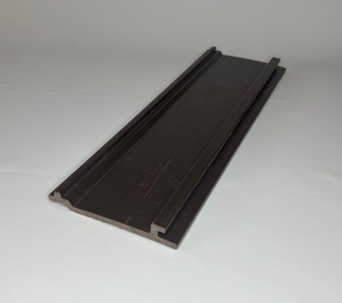 Фасадная доска Ecodecking Экстра 3D Шоколад купить в Новосибирске