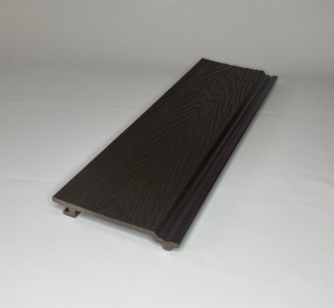 Фасадная доска Ecodecking Экстра 3D Шоколад купить в Новосибирске