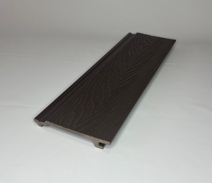 Фасадная доска Ecodecking Экстра 3D Шоколад купить в Новосибирске