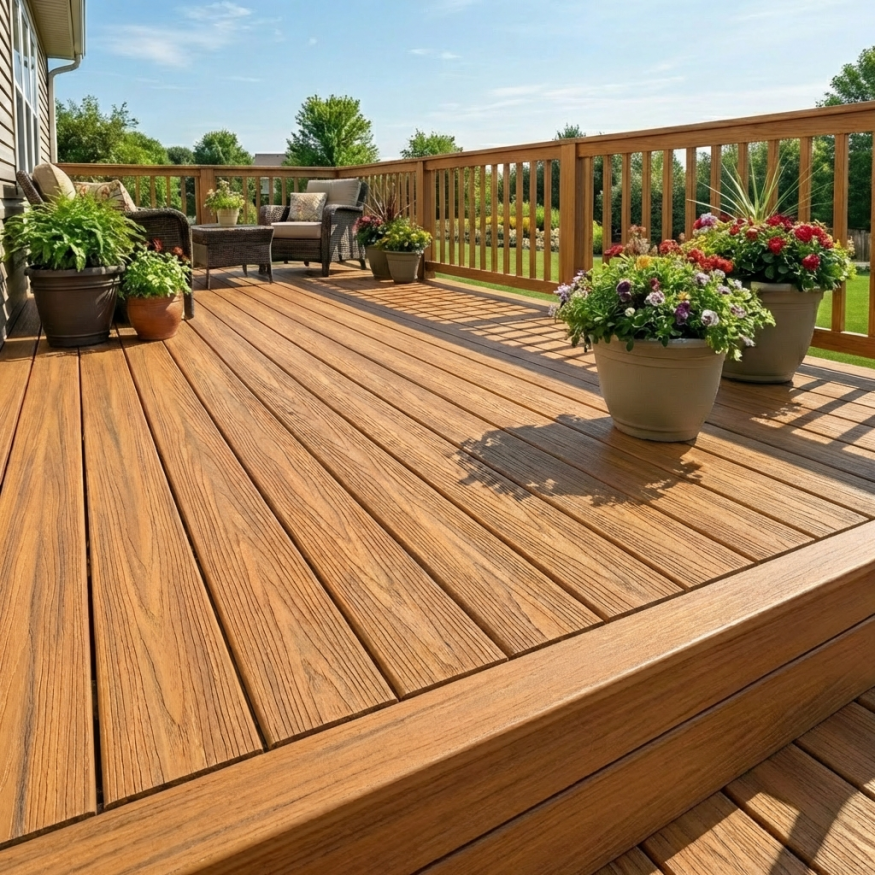 Террасная доска ДПК GardenParkett Табула, Бук купить в Новосибирске