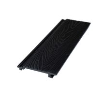 Фасадная доска Ecodecking Экстра 3D Графит