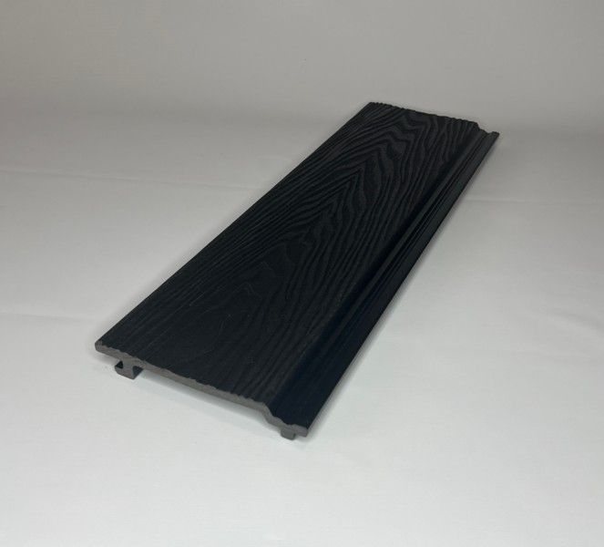 Фасадная доска Ecodecking Экстра 3D Графит купить в Новосибирске