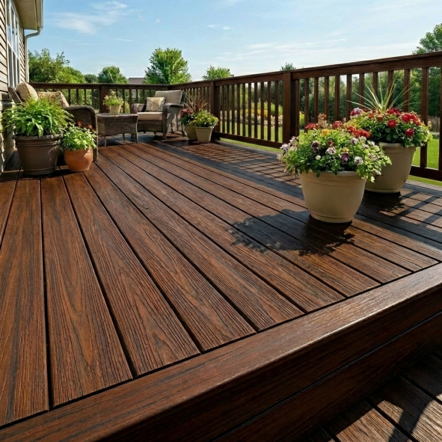 Террасная доска ДПК GardenParkett Табула, Венге купить в Новосибирске