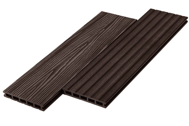 Террасная доска ДПК RusDecking Unodeck Mogano - Венге купить в Новосибирске