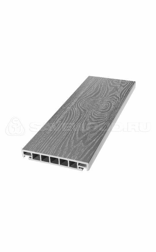 Террасная доска ДПК SaveWood, SW Salix (S) (T), Пепельный купить в Новосибирске