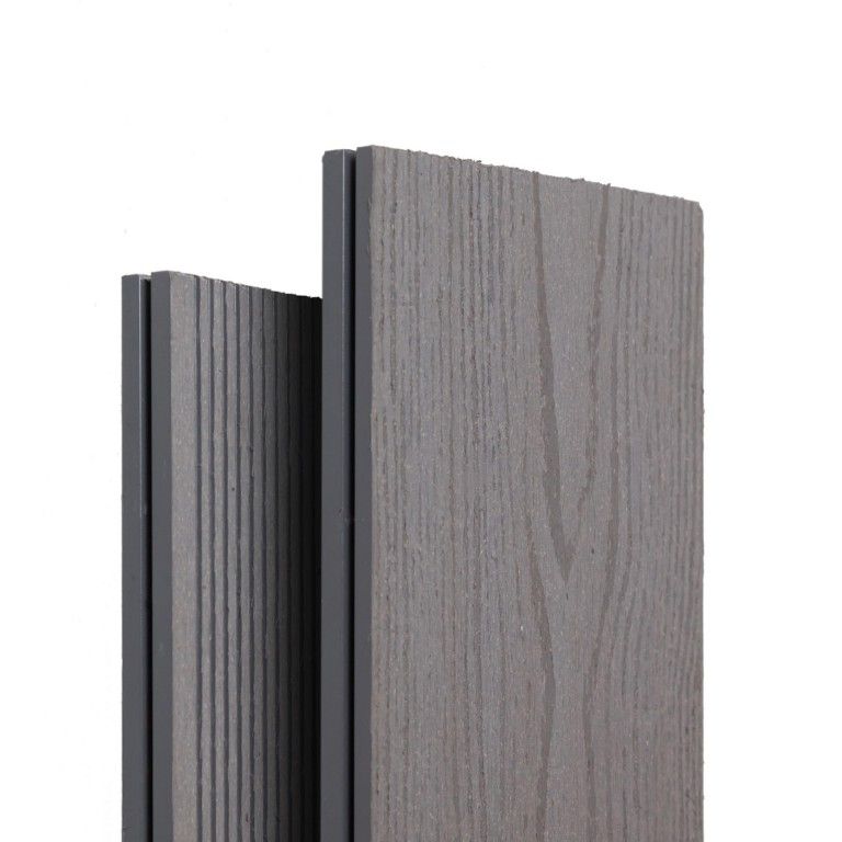 Террасная доска Ecodecking Некст Серый купить в Новосибирске