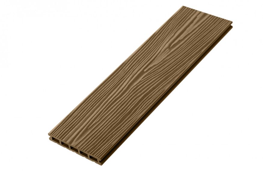 Террасная доска ДПК RusDecking Unodeck Mogano - Орех купить в Новосибирске