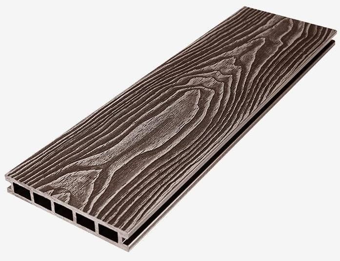Террасная доска ДПК RusDecking Unodeck Vintage - Венге купить в Новосибирске