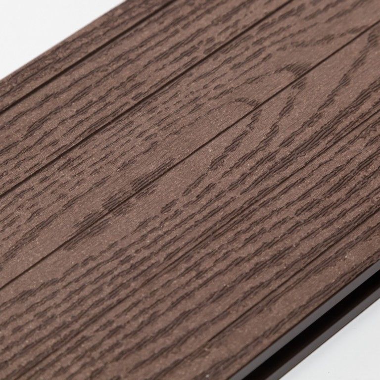 Террасная доска Ecodecking Техно плюс Шоколад купить в Новосибирске