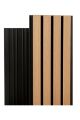 Реечная фасадная панель Ecodecking Скай Коэкструзия Бук купить в Новосибирске