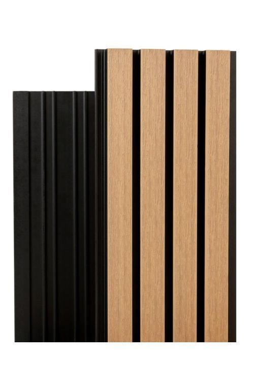 Реечная фасадная панель Ecodecking Скай Коэкструзия Бук купить в Новосибирске