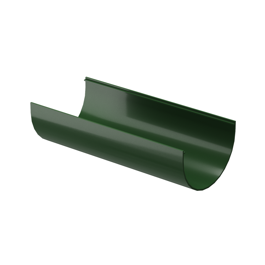 Водосточный желоб Docke Standard 3 м, зелёный купить в Новосибирске