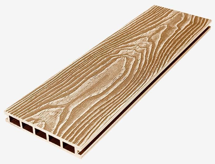 Террасная доска ДПК RusDecking Unodeck Vintage - Орех купить в Новосибирске