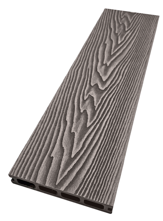 Террасная доска ДПК NanoWood 3D Double Венге купить в Новосибирске