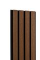 Реечная фасадная панель Ecodecking Скай Коэкструзия Тик купить в Новосибирске