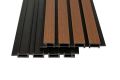 Реечная фасадная панель Ecodecking Скай Коэкструзия Тик купить в Новосибирске