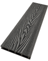 Террасная доска ДПК NanoWood 3D Double Антрацит купить в Новосибирске