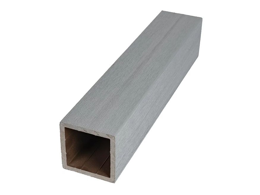 Столб опорный Woodvex Co-Extrusion Серый купить в Новосибирске