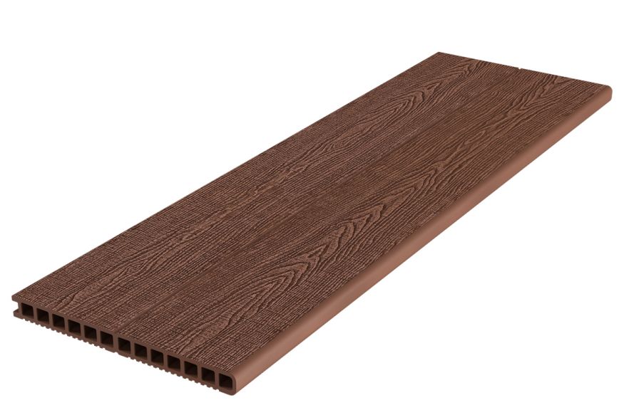Ступень ДПК Deckron Woodlike Коричневый купить в Новосибирске